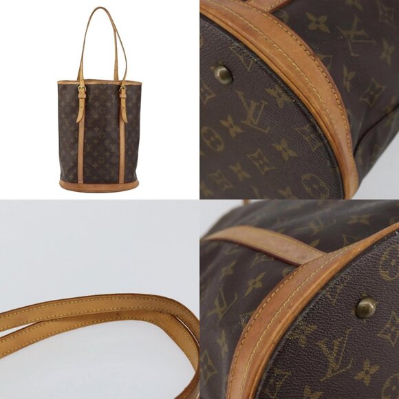 LOUIS VUITTON Monogram Bucket GM Shoulder Bag M42236 LV Auth th6386 - Picture 15 of 15